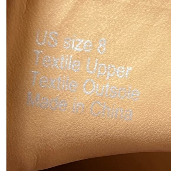 Very Volatile Women 8 Multicolor Serape Fabric Sling Back Block Summer Heel - Picture 3 of 11